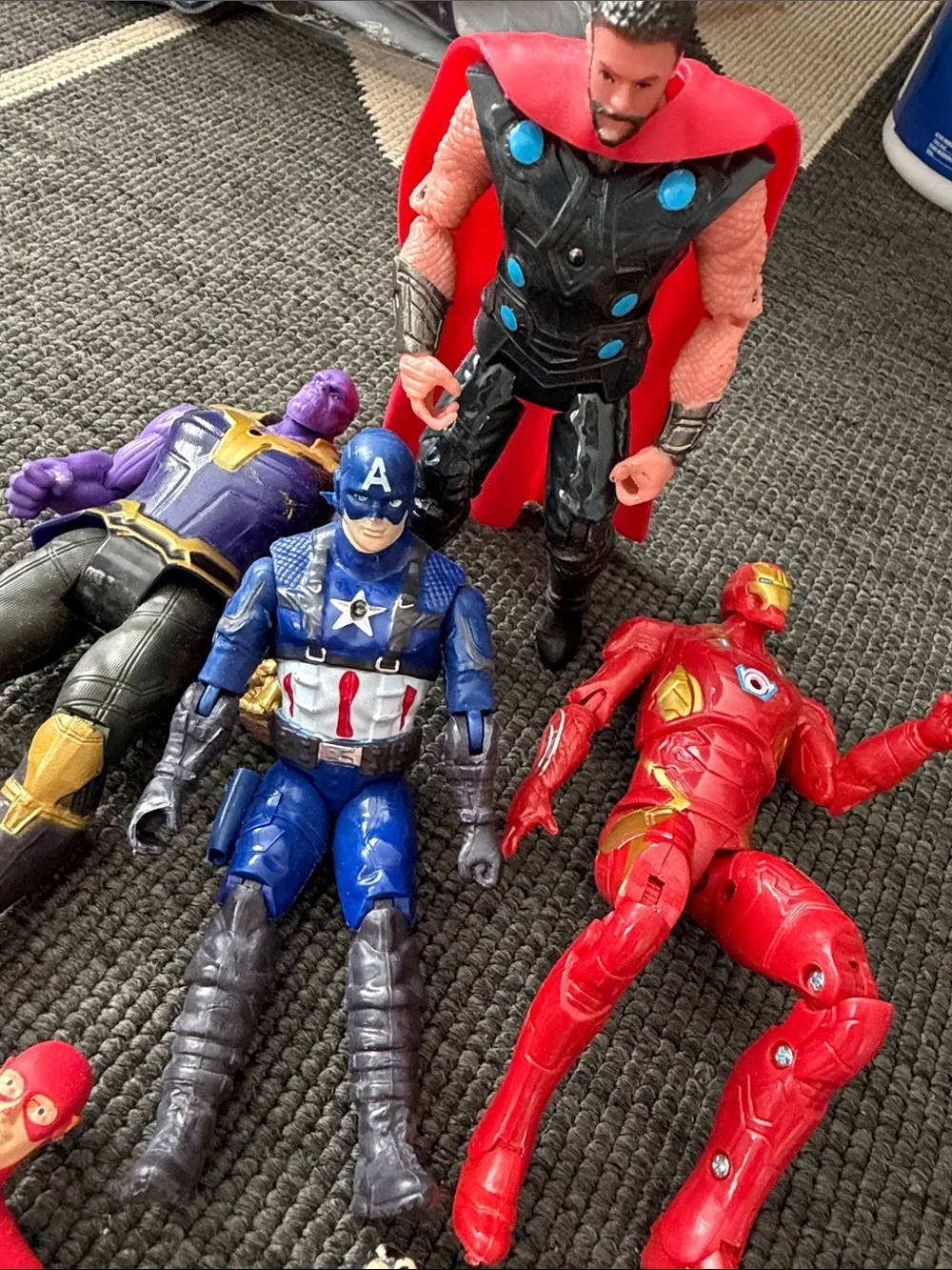 Lot of DC & Marvel Action Figures